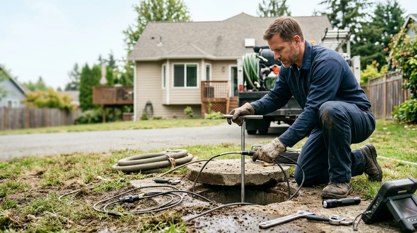 Septic Tank Pumping in Amanda Park, WA